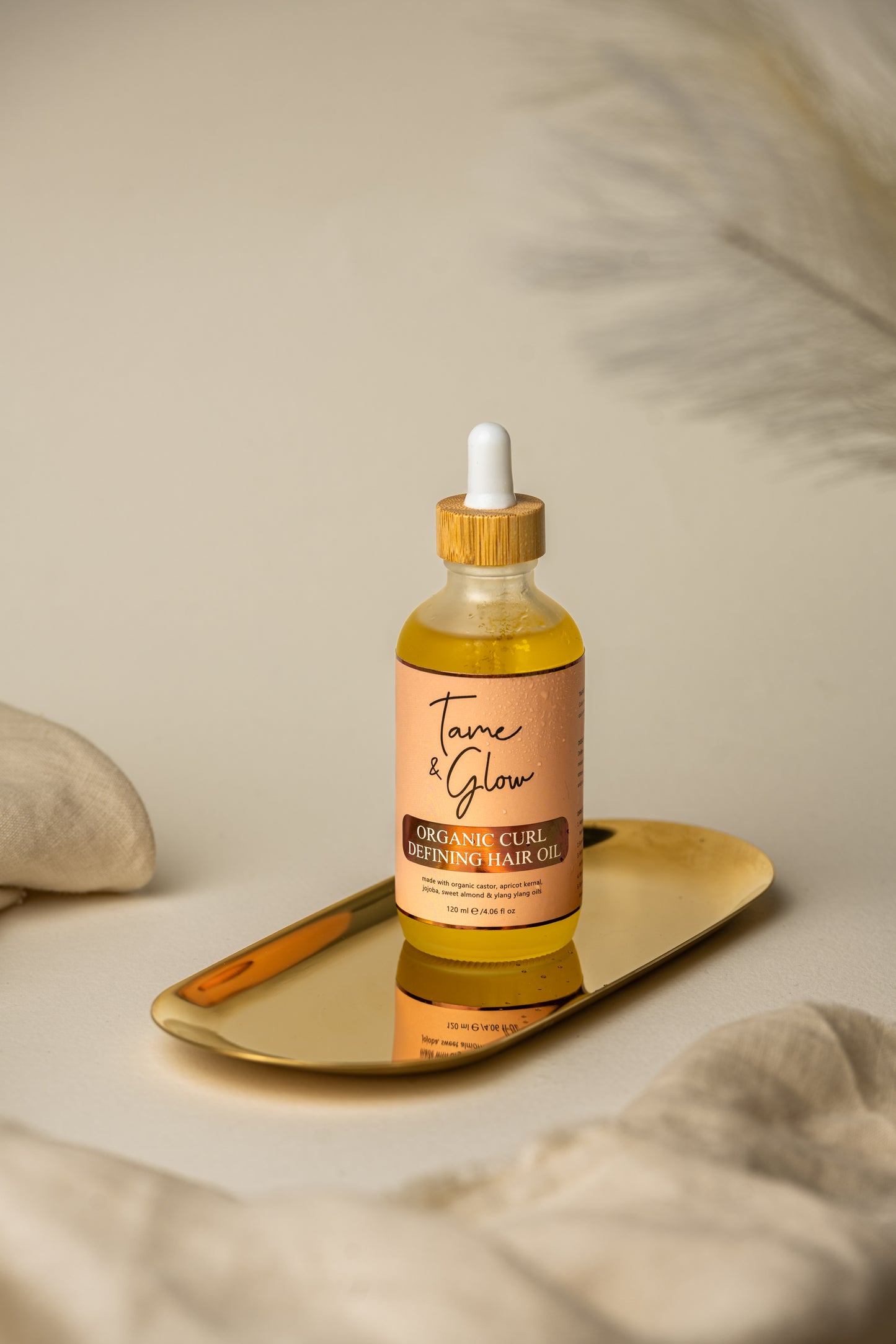 Organic Curl Defining Hair Oil