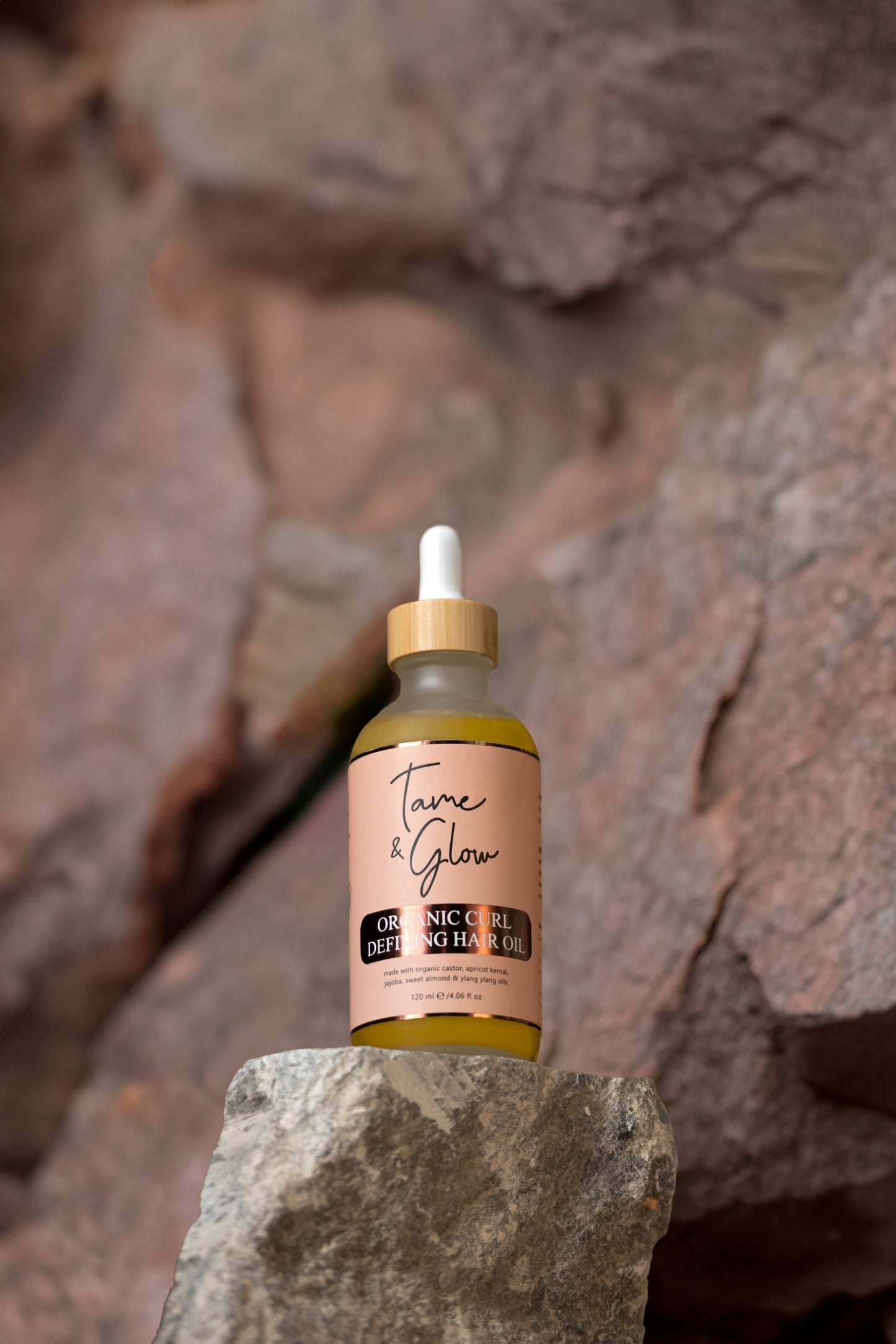 Organic Curl Defining Hair Oil