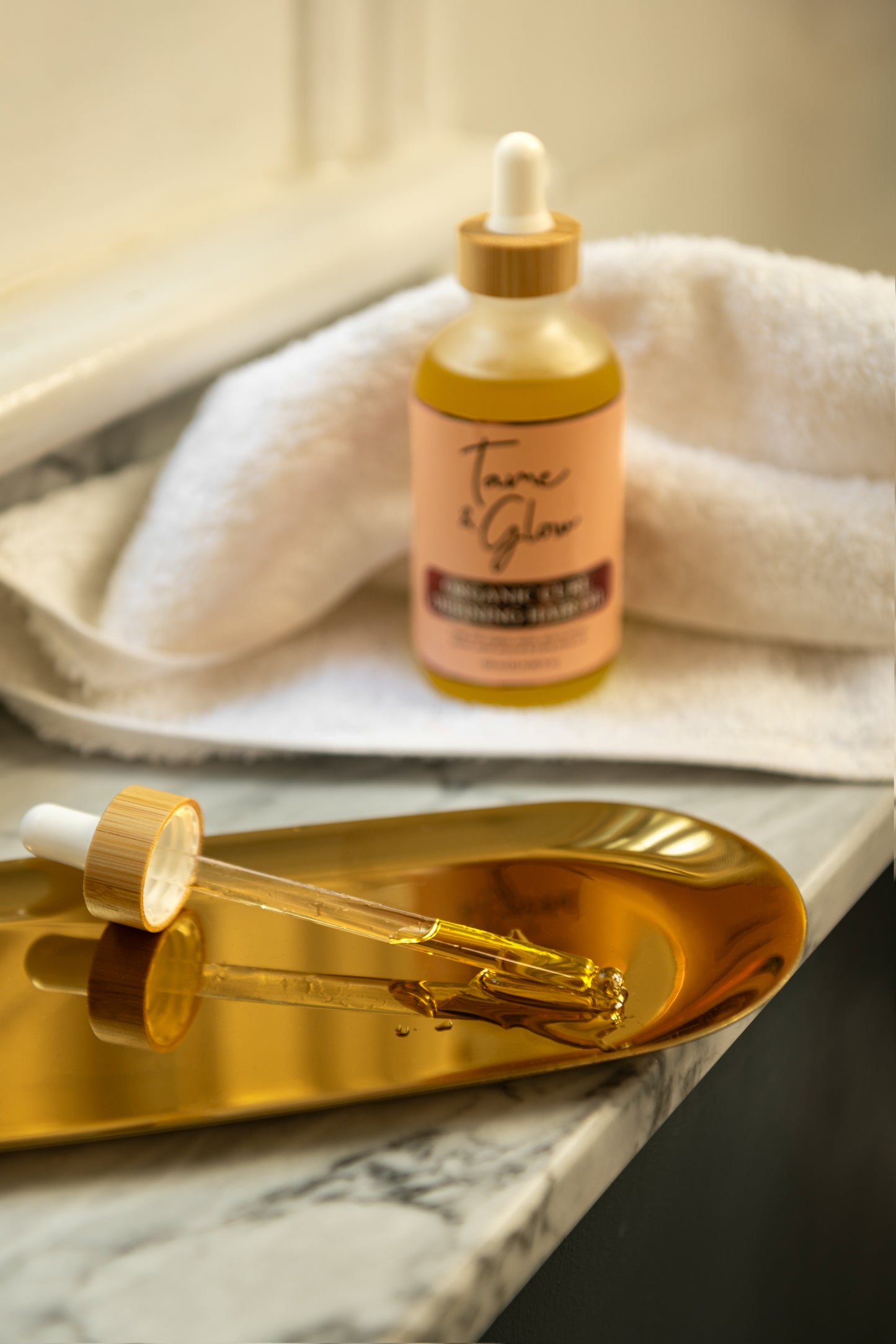 Organic Curl Defining Hair Oil