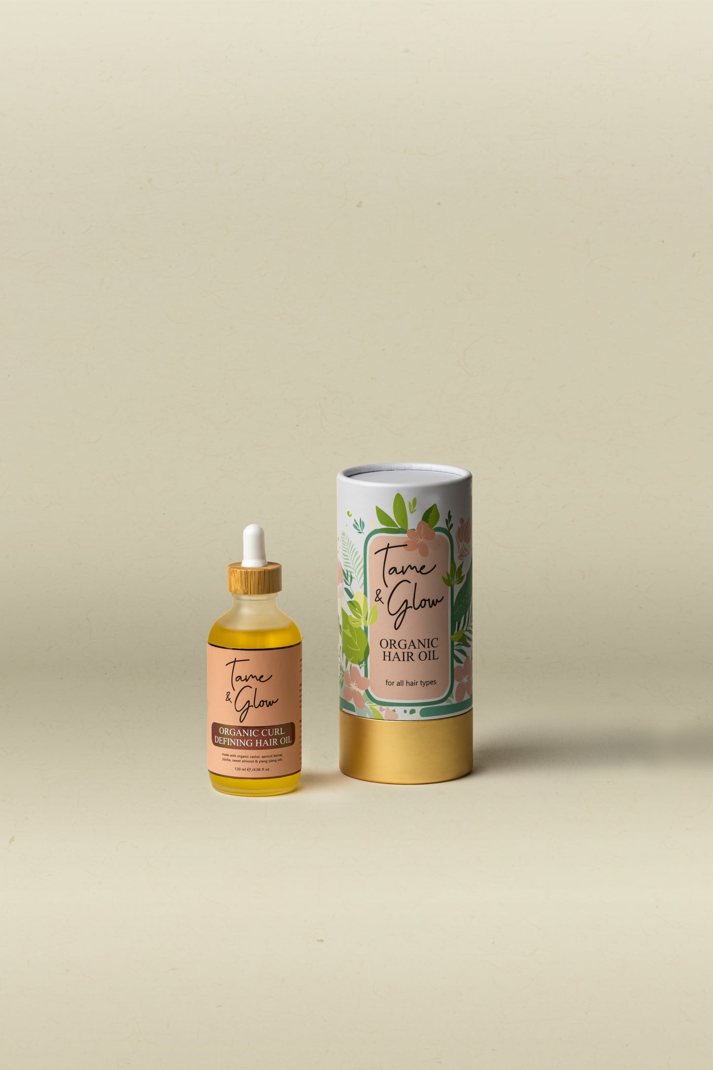 Organic Curl Defining Hair Oil