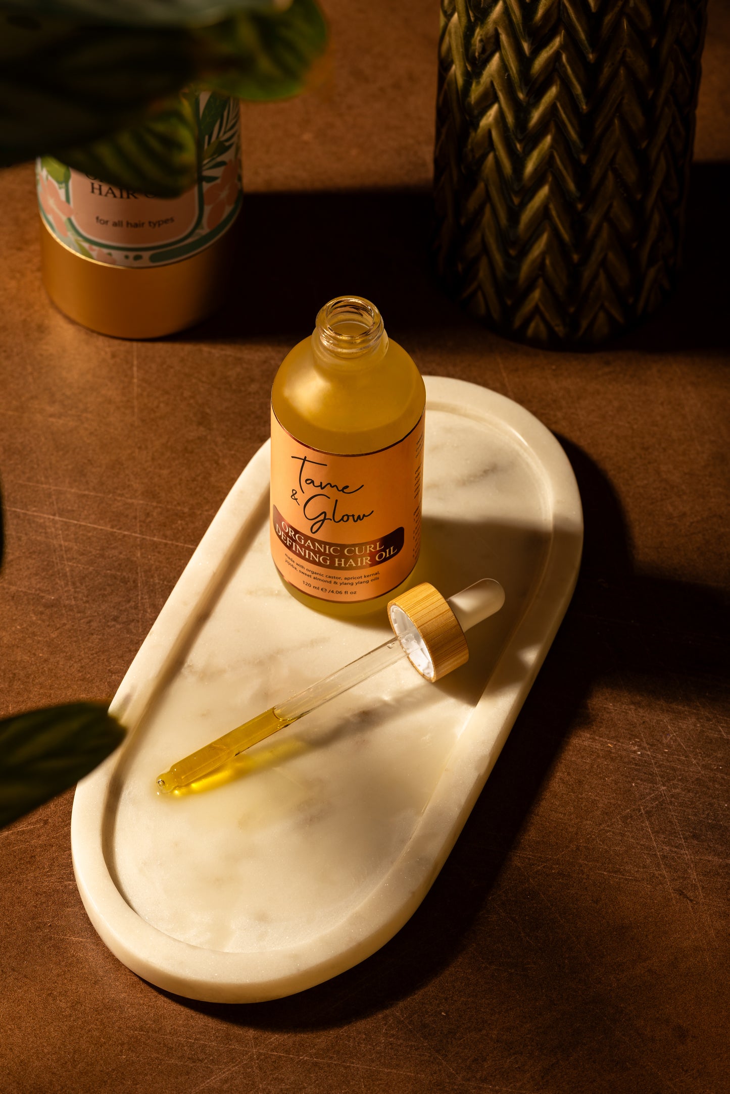 Organic Curl Defining Hair Oil